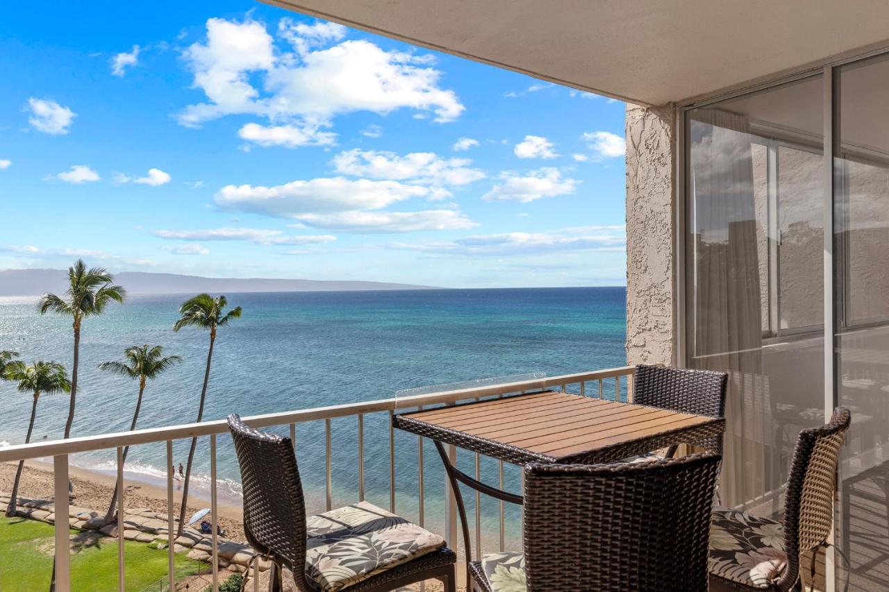 卡哈纳Incredible Beachfront 1Br - Sleeps 4 Awesome Location And In The Center Of Restaurants Many Beaches Golf And More别墅 外观 照片